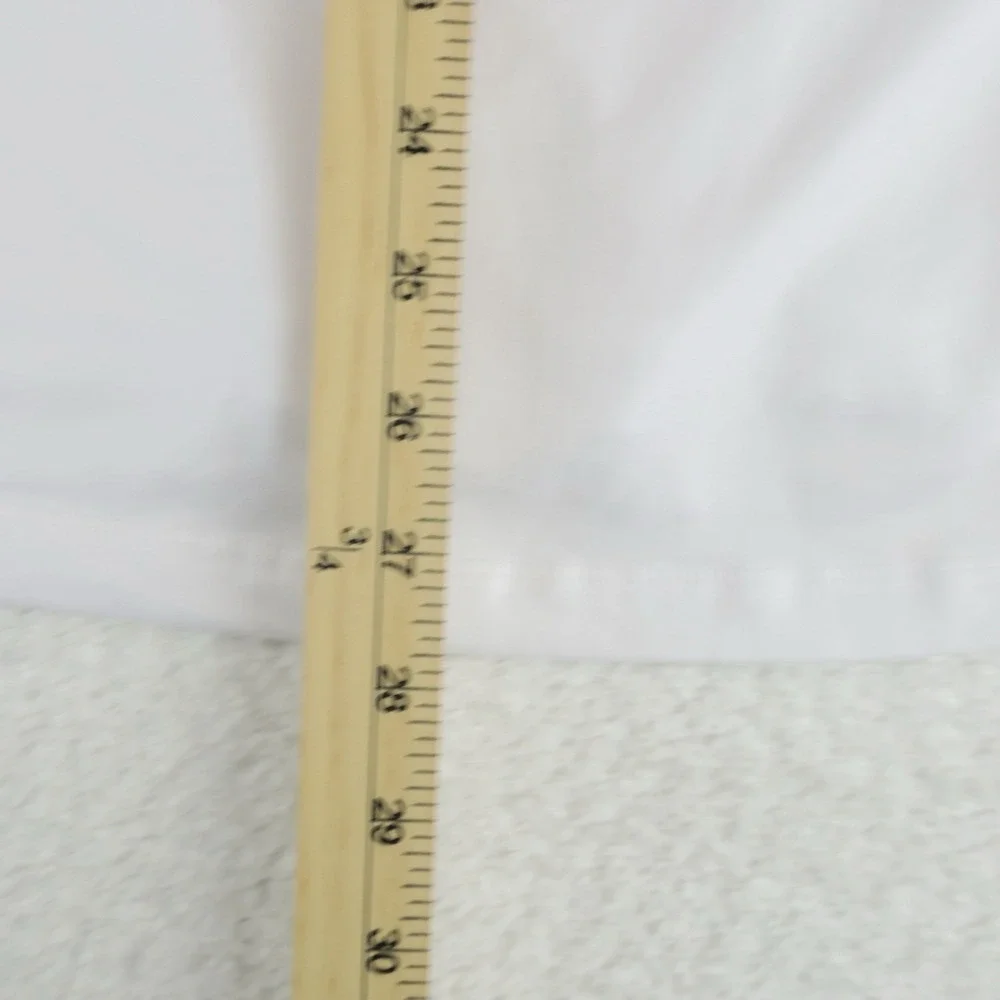 90 Degree by Reflex Super Soft Everyday‎ Long Sleeve Top Shirt Mens Large White